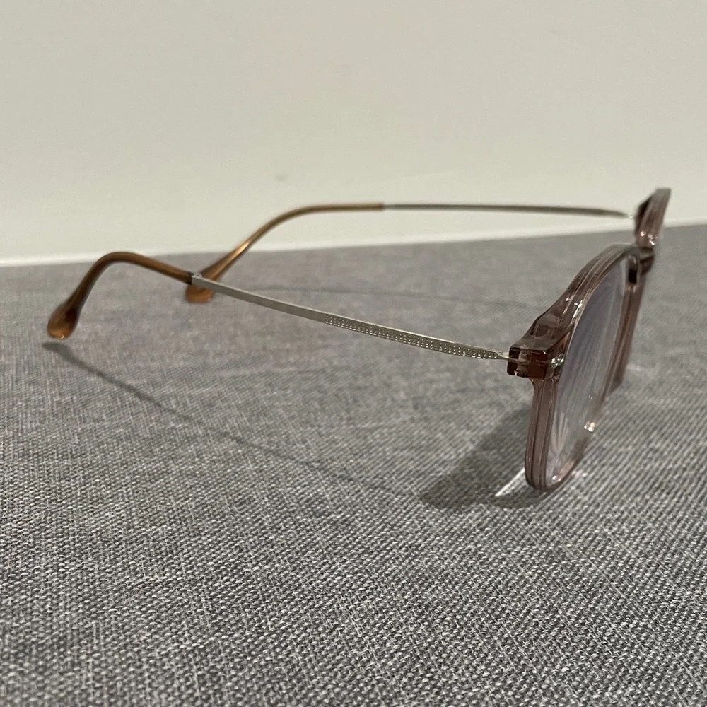 NEW 2.5 readers bronze brown silver side arms soft nose bridge spring closure